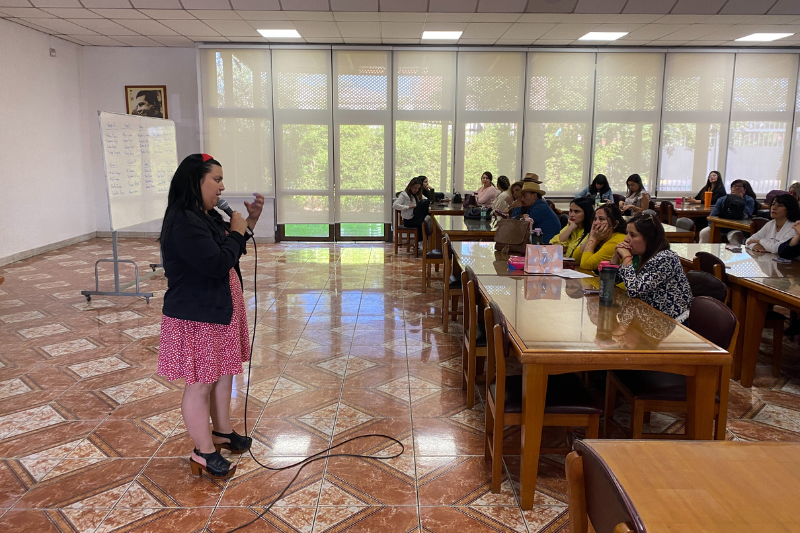 Capacitaciones docentes en Liceo Manuel Arriarán Barros