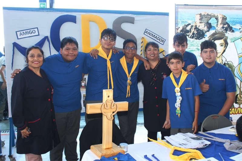 Estudiantes salesianos de Antofagasta disfrutan Expo Pastoral 2024