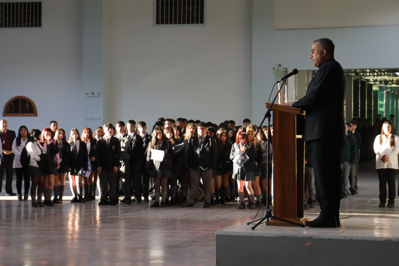 Salesianos Linares inició año escolar con la alegría del reencuentro