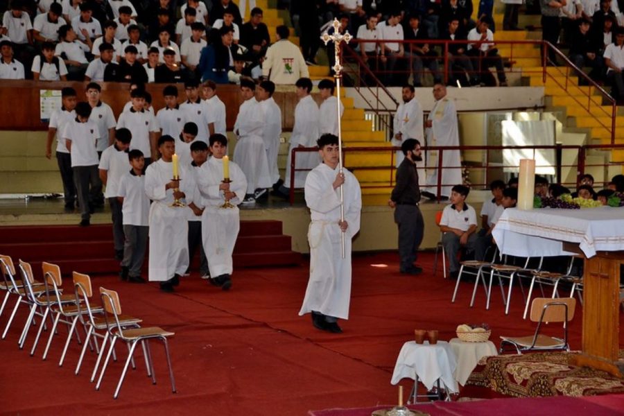 Celebración de Semana Santa en Salesianos Copiapó y Alameda