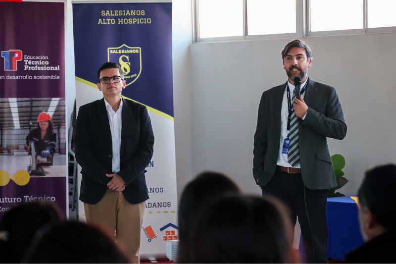 Inicio Nodo Logística Red Futuro Técnico Tarapacá en Salesianos Alto Hospicio